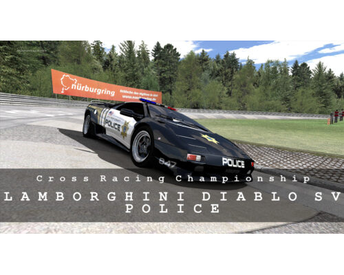 Lamborghini Diablo SV Police